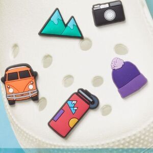 NEW Jibbitz CROCS Shoe Charms 5-Pack | Van Life